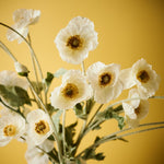 Iceland Poppy Spray - White - Premium Artificial Wedding Flowers by Sonder & Stone Boutique