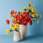 Iceland Poppy Stem - Burnt Orange - Premium Artificial Wedding Flowers by Sonder & Stone Boutique
