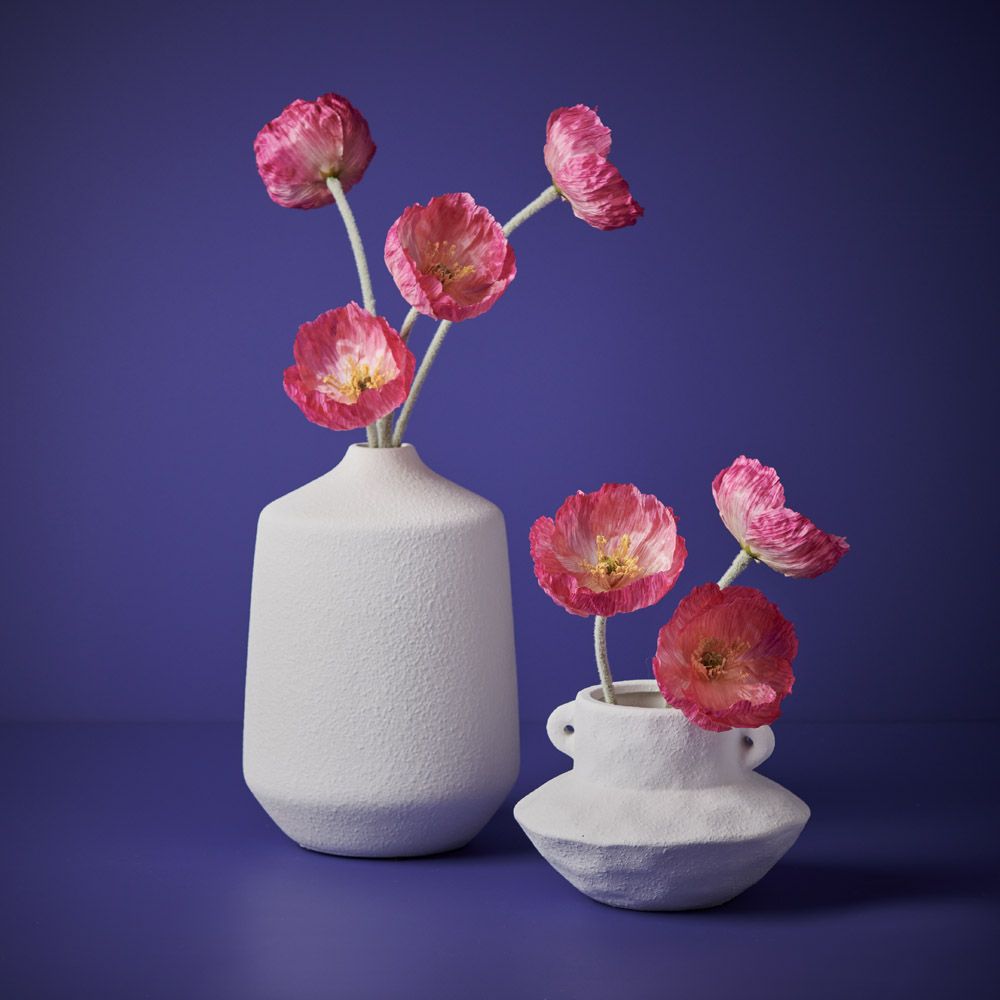 Iceland Poppy Stem - Fuschia - Premium Artificial Wedding Flowers by Sonder & Stone Boutique