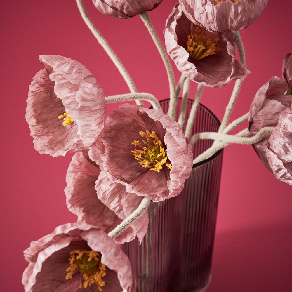 Iceland Poppy Stem - Lavender - Premium Artificial Wedding Flowers by Sonder & Stone Boutique