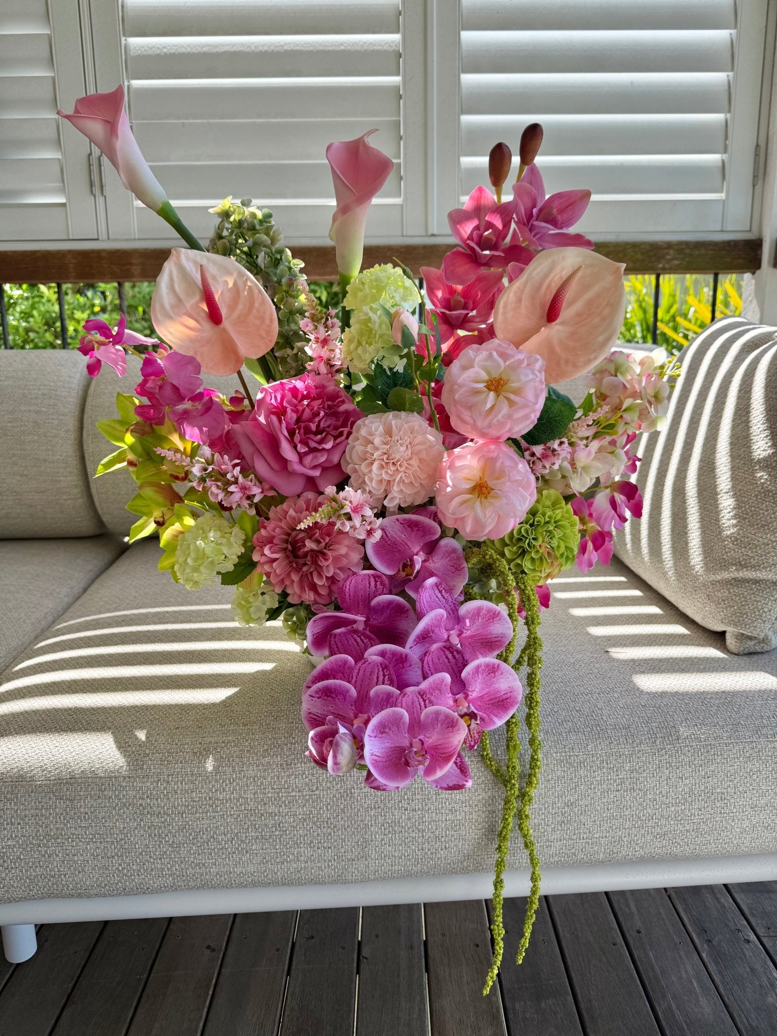 Love Drunk Arrangement - Premium Artificial Wedding Flowers by Sonder & Stone Boutique