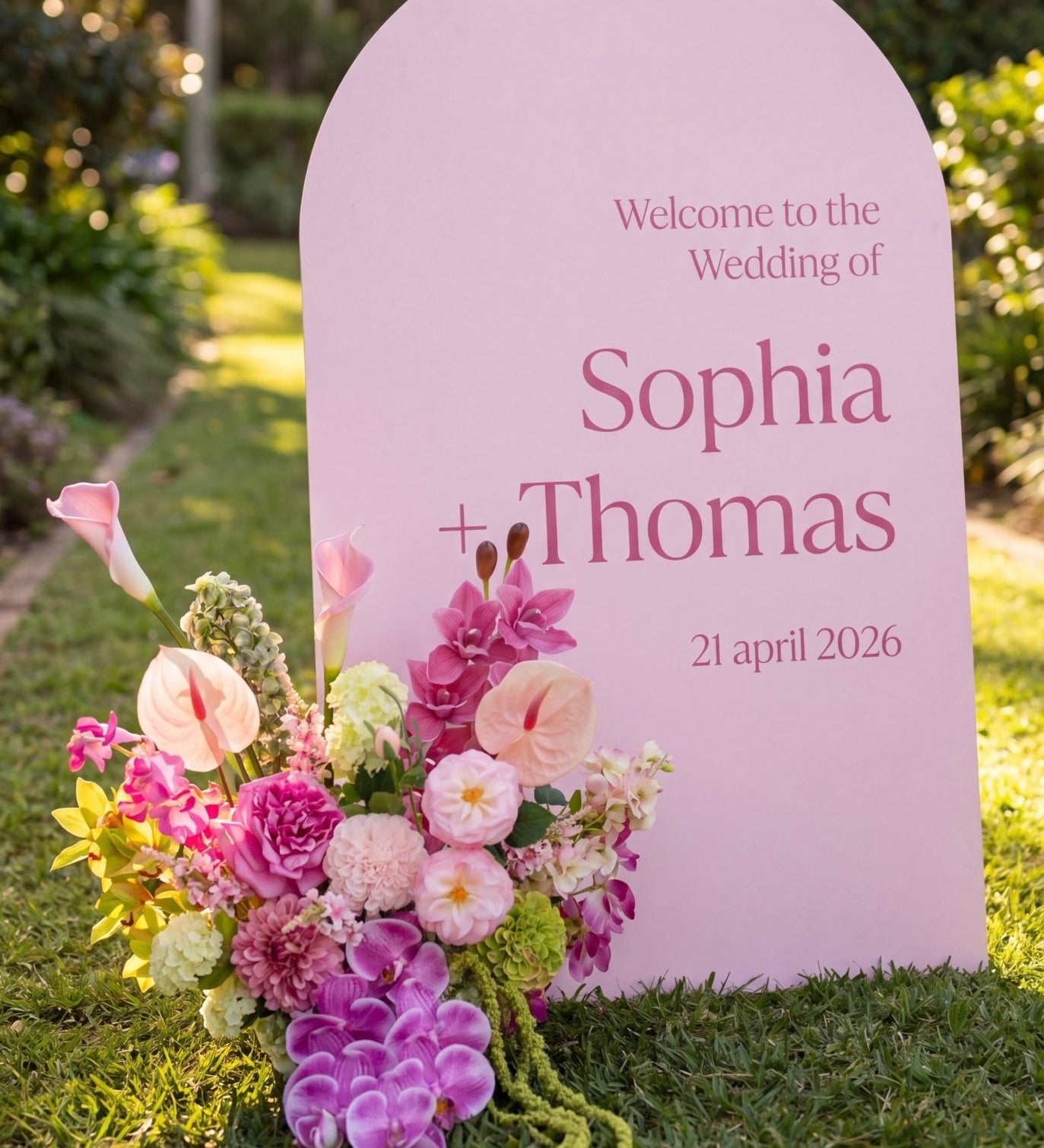 Love Drunk Arrangement - Premium Artificial Wedding Flowers by Sonder & Stone Boutique