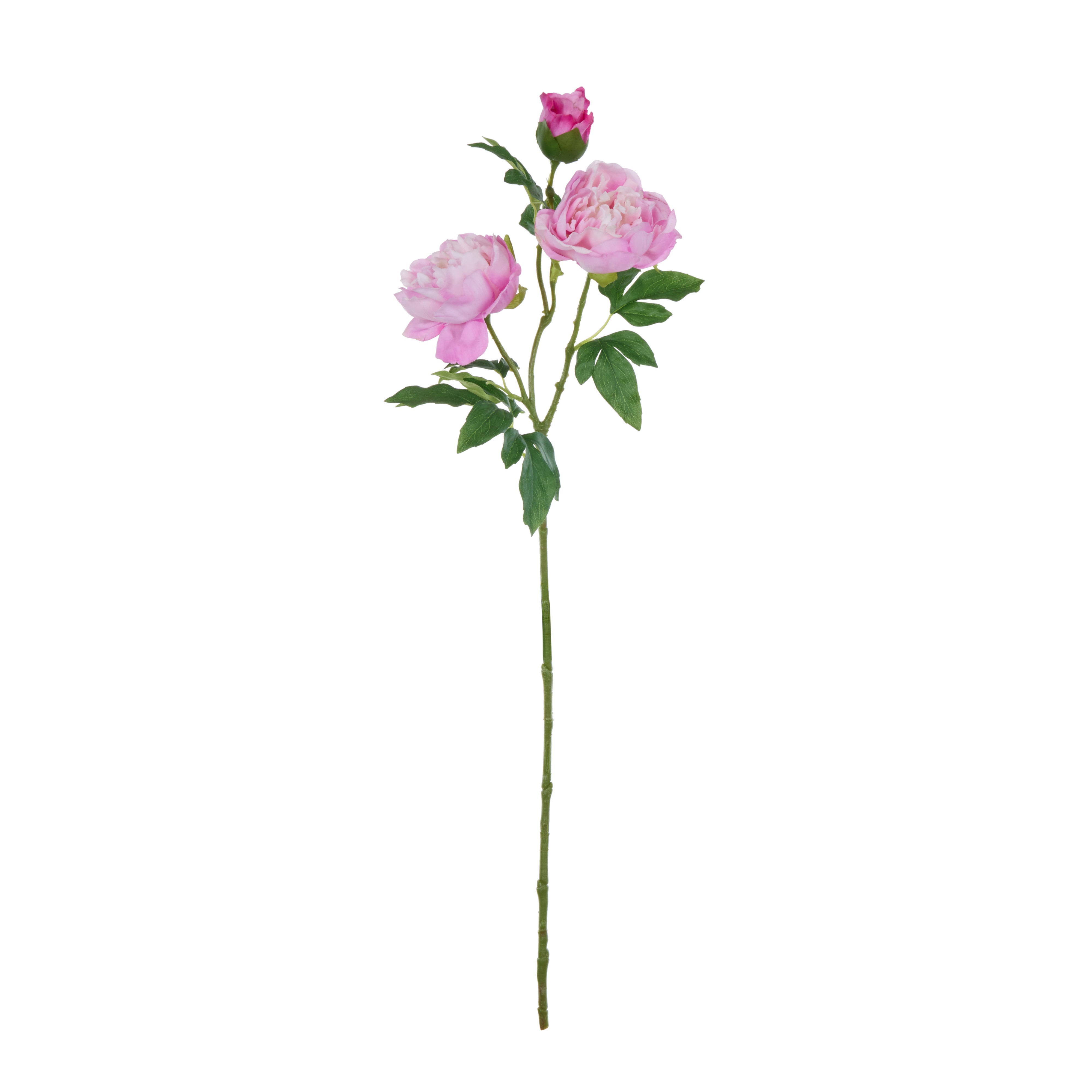 Pink real-touch peony spray | Sonder + Stone Boutique