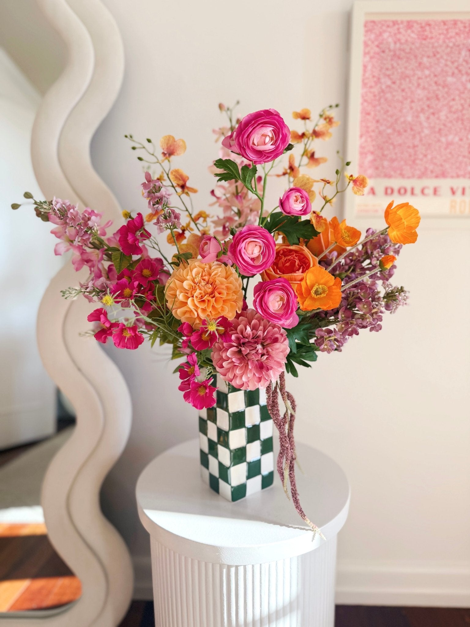 Mr Brightside Arrangement - Premium Artificial Wedding Flowers by Sonder & Stone Boutique