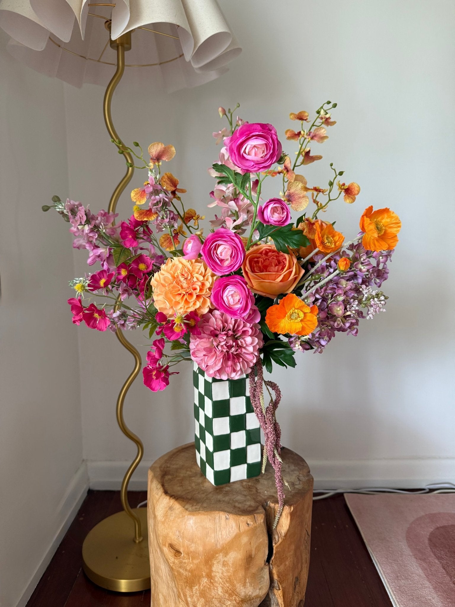 Mr Brightside Arrangement - Premium Artificial Wedding Flowers by Sonder & Stone Boutique