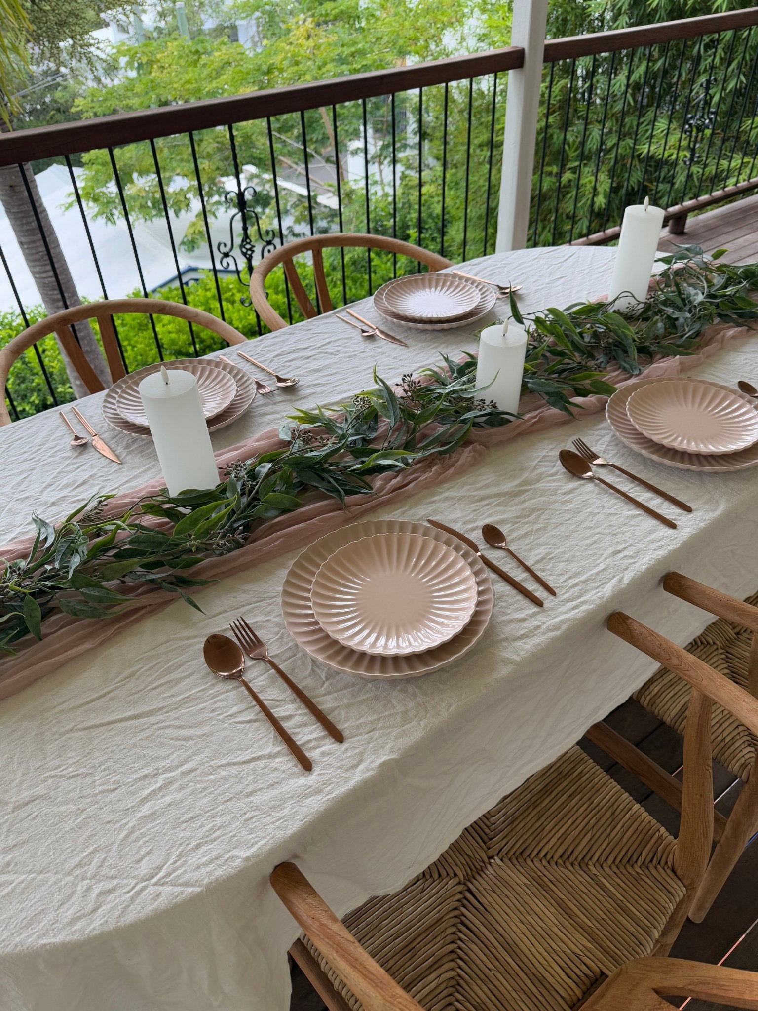 Artificial flowers Native Eucalyptus Garland Decoration - Sonder + Stone Boutique