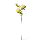 Real-Touch Austin Rose Spray - Yellow - Premium Artificial Wedding Flowers by Sonder & Stone Boutique