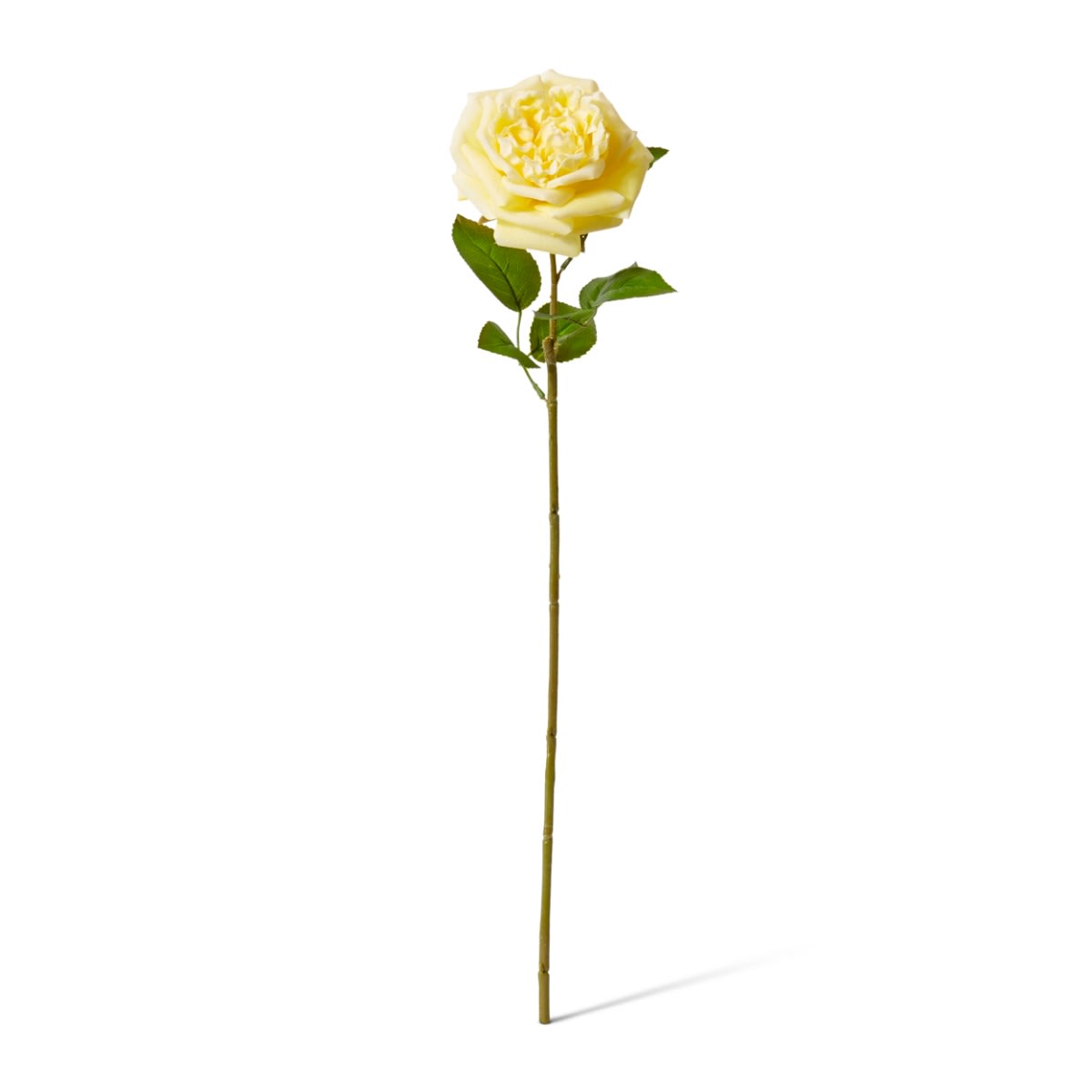 Real-Touch Austin Rose Stem - Yellow - Premium Artificial Wedding Flowers by Sonder & Stone Boutique