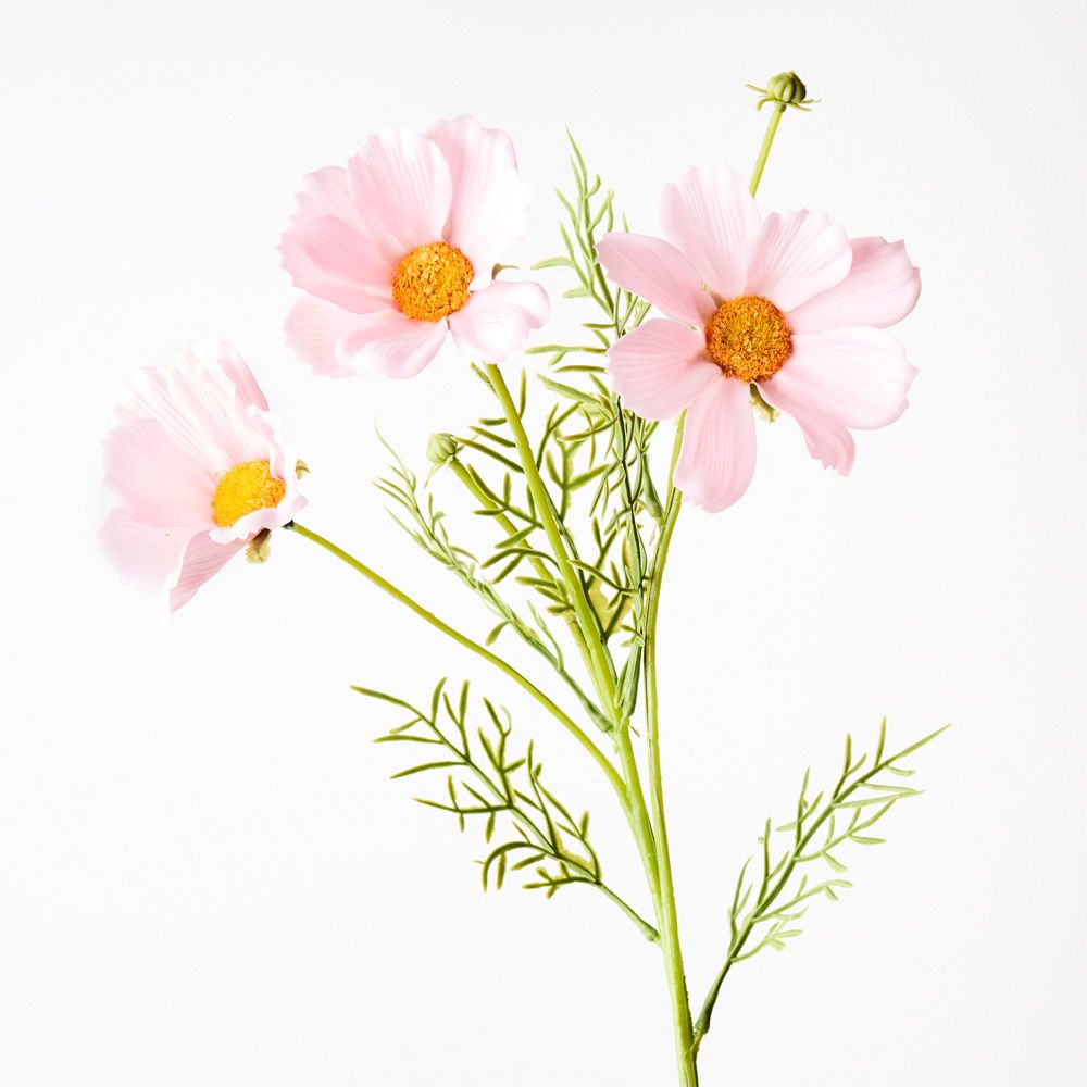Real-Touch Cosmos Spray - Light Pink - Premium Artificial Wedding Flowers by Sonder & Stone Boutique