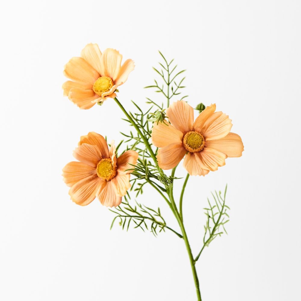 Real-Touch Cosmos Spray - Toffee - Premium Artificial Wedding Flowers by Sonder & Stone Boutique