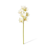 Real-Touch Cymbidium Orchid 58cm - White - Premium Artificial Wedding Flowers by Sonder & Stone Boutique
