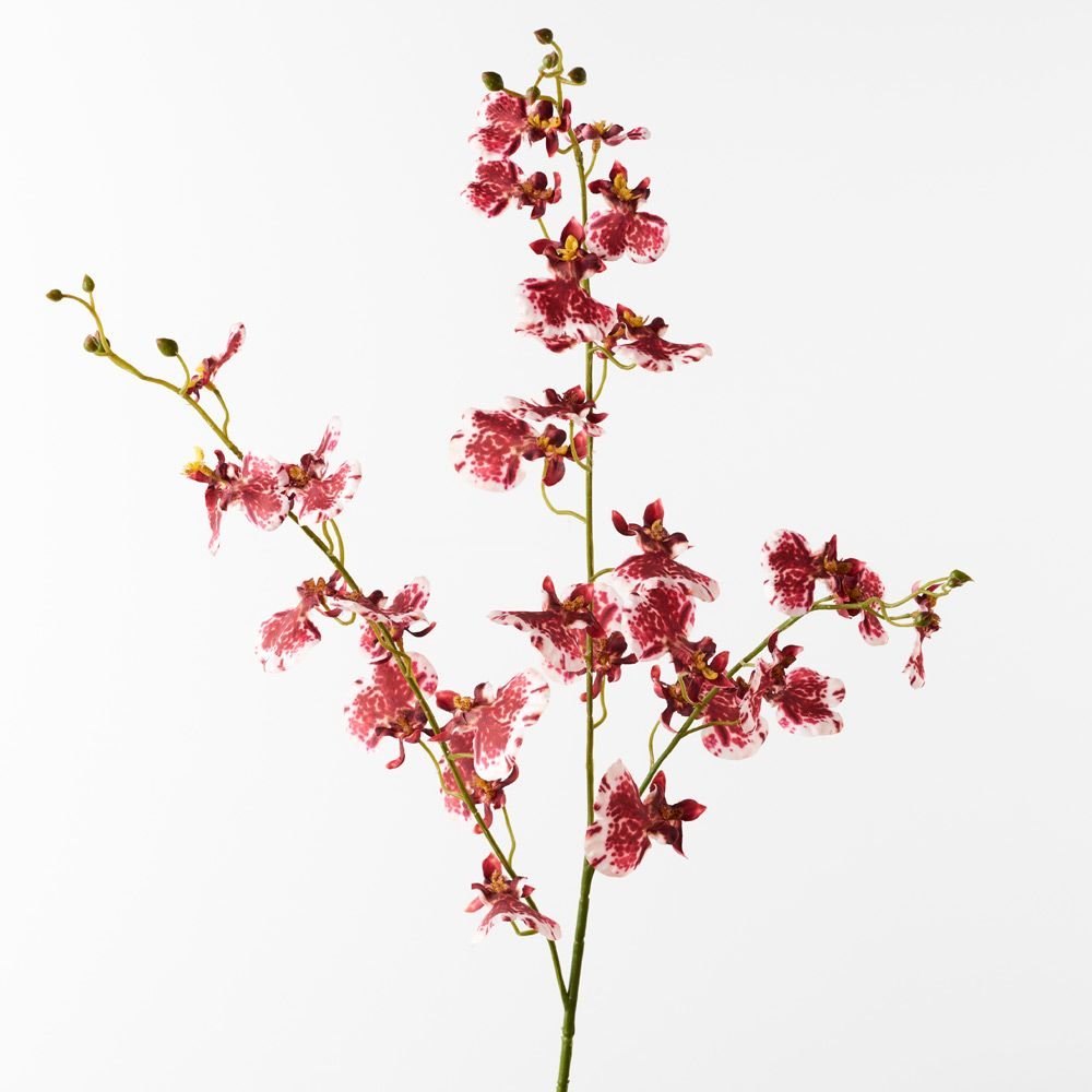 Real-Touch Dancing Orchid - Crimson - Premium Artificial Wedding Flowers by Sonder & Stone Boutique