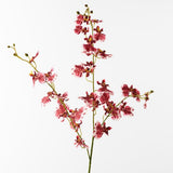 Real-Touch Dancing Orchid - Crimson - Premium Artificial Wedding Flowers by Sonder & Stone Boutique