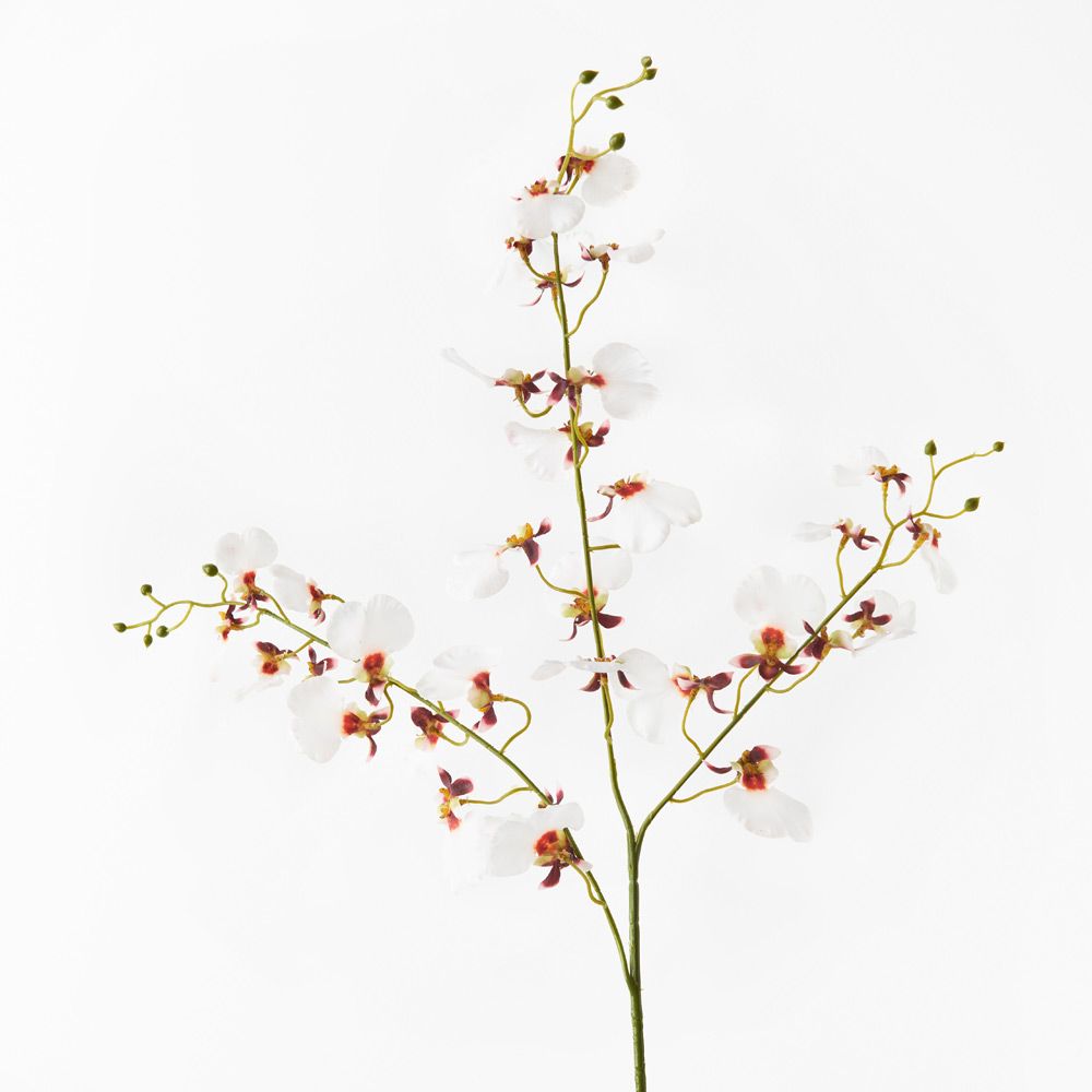 Real-Touch Dancing Orchid - White - Premium Artificial Wedding Flowers by Sonder & Stone Boutique