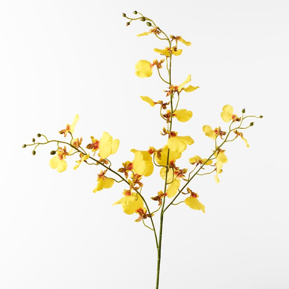 Real-Touch Dancing Orchid - Yellow - Premium Artificial Wedding Flowers by Sonder & Stone Boutique