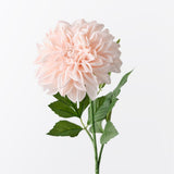 Real-Touch Large Pom Pom Dahlia - Soft Pink - Premium Artificial Wedding Flowers by Sonder & Stone Boutique