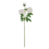 Real-Touch Peony Spray - Pink White - Premium Artificial Wedding Flowers by Sonder & Stone Boutique
