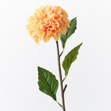 Real-Touch Pom Pom Dahlia - Orange - Premium Artificial Wedding Flowers by Sonder & Stone Boutique