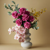 Real-Touch Rose Stem - Mauve - Premium Artificial Wedding Flowers by Sonder & Stone Boutique