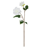 Real-Touch Star Dahlia Bud - White - Premium Artificial Wedding Flowers by Sonder & Stone Boutique