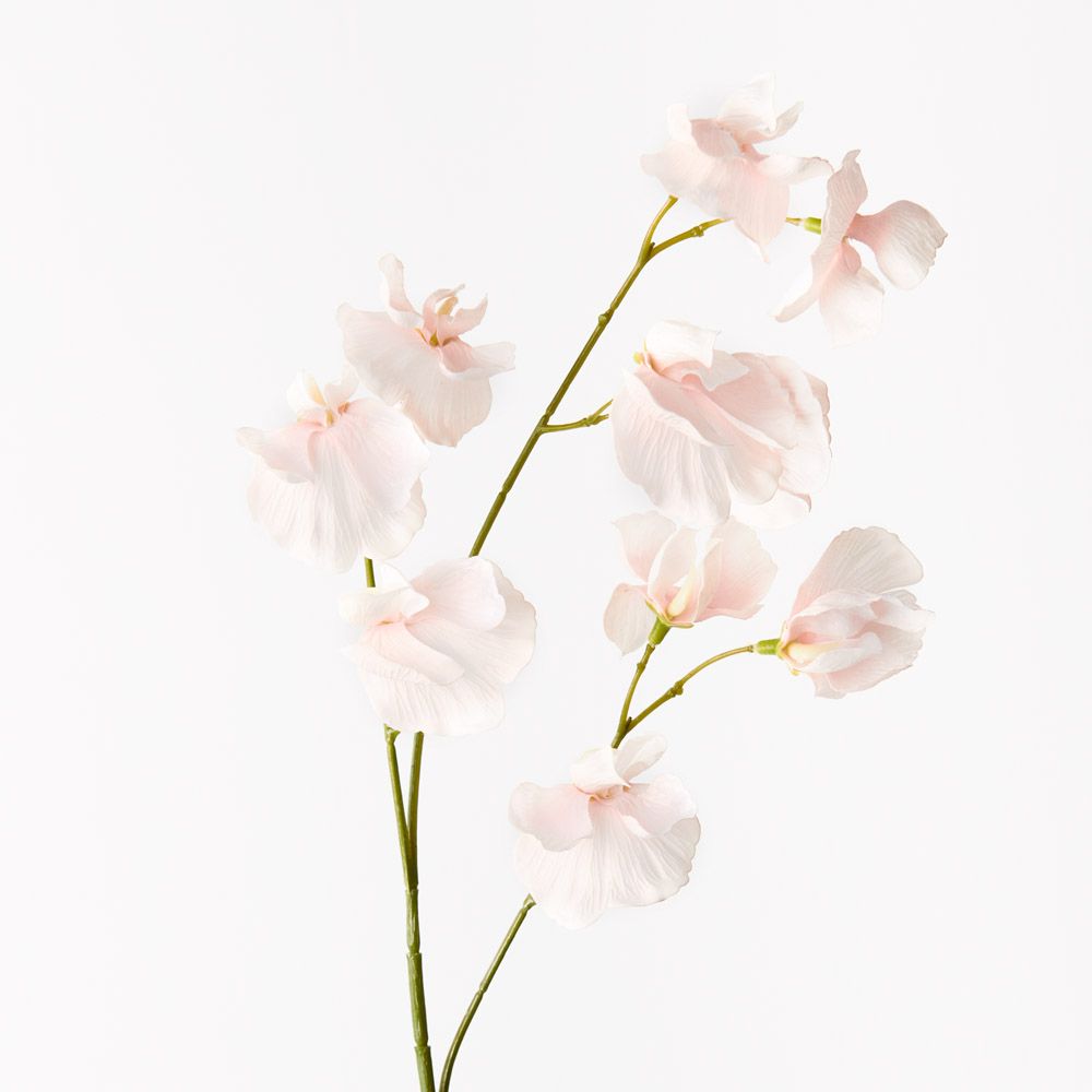 Real-Touch Sweet Pea Spray - Soft Pink - Premium Artificial Wedding Flowers by Sonder & Stone Boutique
