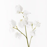 Real-Touch Sweet Pea Spray - White - Premium Artificial Wedding Flowers by Sonder & Stone Boutique