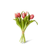 Real-Touch Tulip Bundle - Dark Pink - Premium Artificial Wedding Flowers by Sonder & Stone Boutique