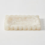 Artificial flowers Resin Trinket Tray - Nougat - Sonder + Stone Boutique