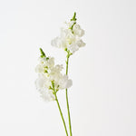 Snapdragon Spray 80cm - White - Premium Artificial Wedding Flowers by Sonder & Stone Boutique