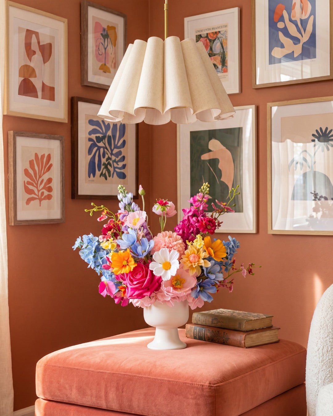 Sonder Centrepiece - Colour Theory - Premium Artificial Wedding Flowers by Sonder & Stone Boutique