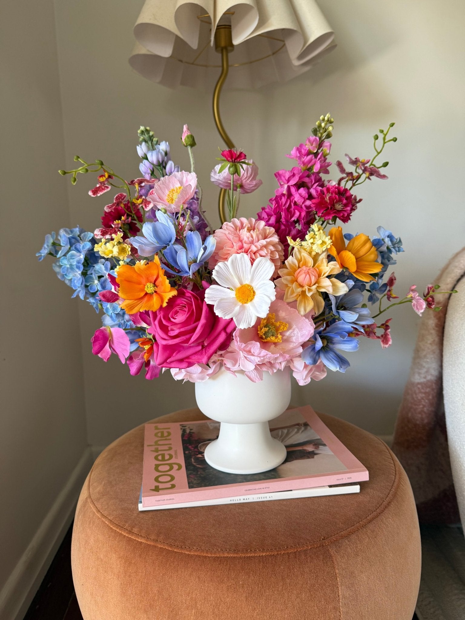 Sonder Centrepiece - Colour Theory - Premium Artificial Wedding Flowers by Sonder & Stone Boutique