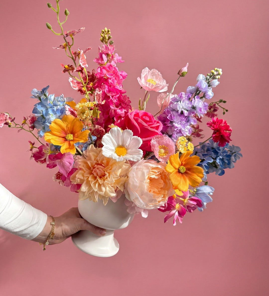 Sonder Centrepiece - Colour Theory - Premium Artificial Wedding Flowers by Sonder & Stone Boutique