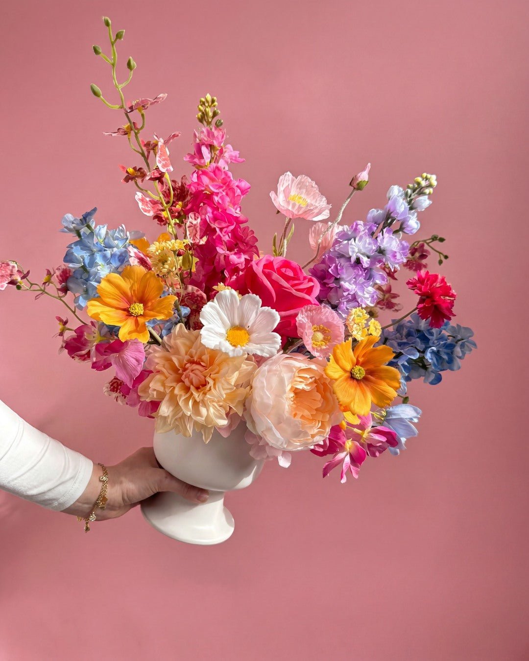 Sonder Centrepiece - Colour Theory - Premium Artificial Wedding Flowers by Sonder & Stone Boutique