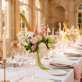 Sonder Centrepiece - Strawberry Matcha - Premium Artificial Wedding Flowers by Sonder & Stone Boutique