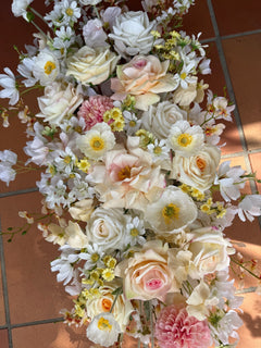 Sonder Wedding Arbour Displays - Buttercream - Premium Artificial Wedding Flowers by Sonder & Stone Boutique