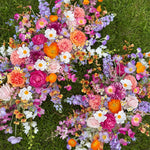 Sonder Wedding Arbour Displays - Flamingo Crush - Premium Artificial Wedding Flowers by Sonder & Stone Boutique