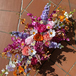 Sonder Wedding Arbour Displays - Flamingo Crush - Premium Artificial Wedding Flowers by Sonder + Stone Boutique