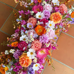 Sonder Wedding Arbour Displays - Flamingo Crush - Premium Artificial Wedding Flowers by Sonder + Stone Boutique