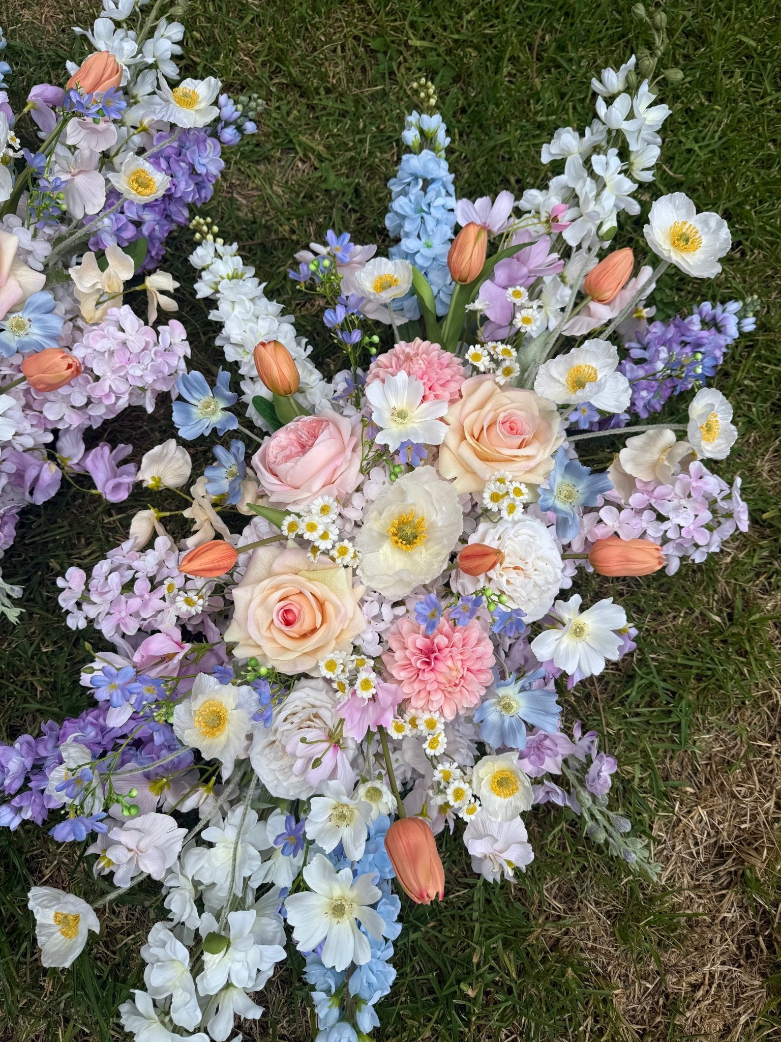 Sonder Wedding Arbour Displays - Garden Whimsy - Premium Artificial Wedding Flowers by Sonder & Stone Boutique