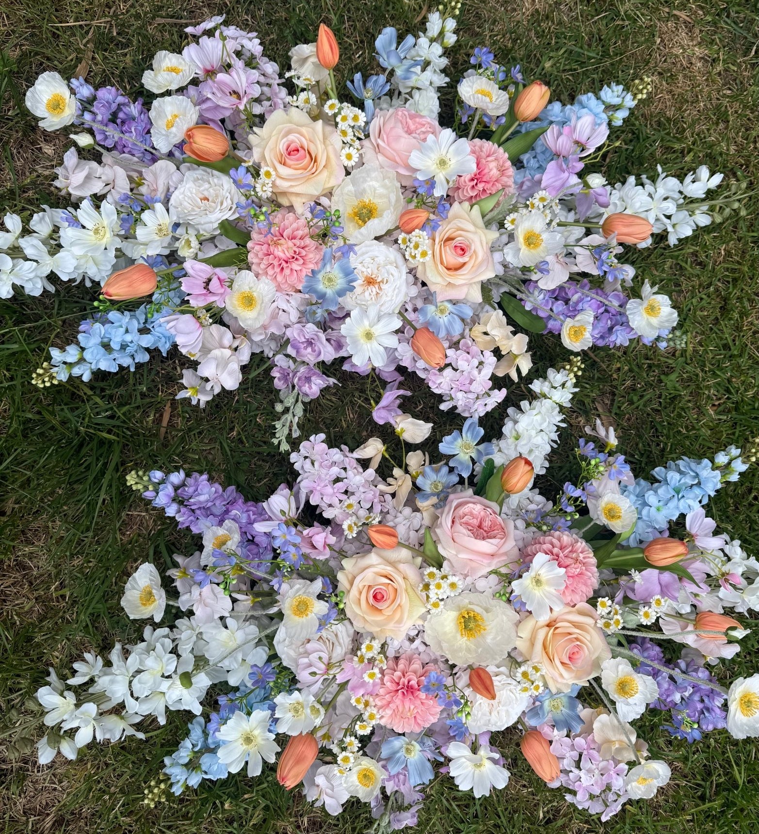 Sonder Wedding Arbour Displays - Garden Whimsy - Premium Artificial Wedding Flowers by Sonder & Stone Boutique