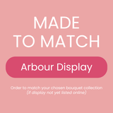 Sonder Wedding Arbour Displays - Made to Match - Premium Artificial Wedding Flowers by Sonder + Stone Boutique