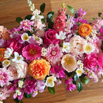 Sonder Wedding Arbour Displays - Pink Paloma - Sonder + Stone Boutique Artificial Wedding Flowers