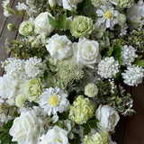 Sonder Wedding Arbour Displays - Pistachio Cream - Sonder + Stone Boutique Artificial Wedding Flowers