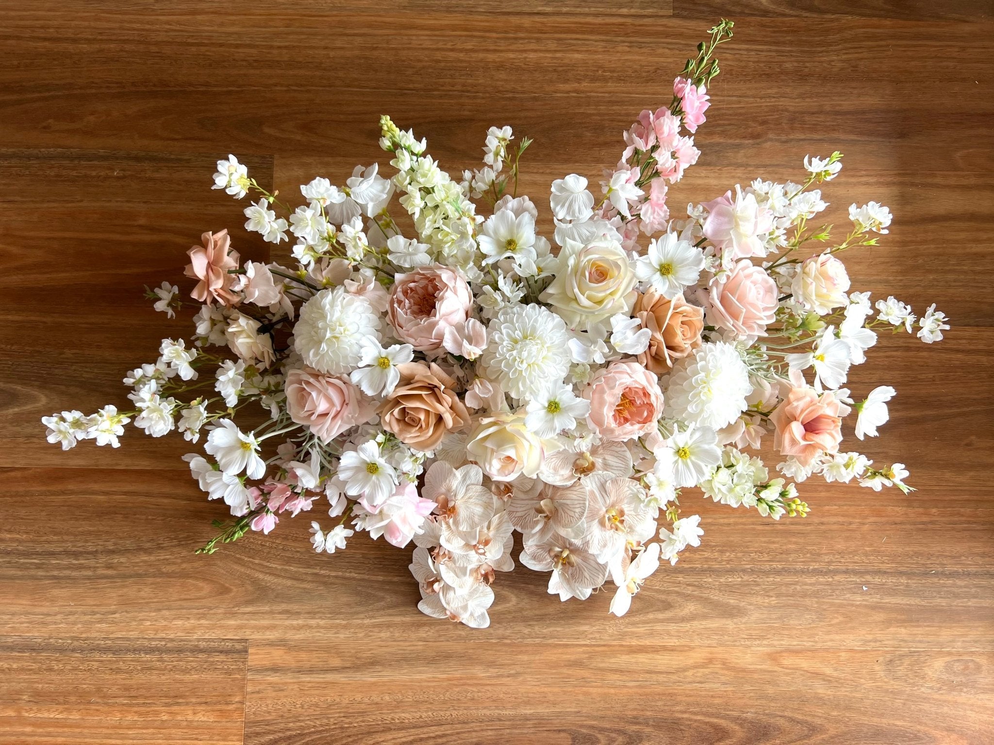 Sonder Wedding Arbour Displays - Soft + Romantic - Sonder + Stone Boutique Artificial Wedding Flowers