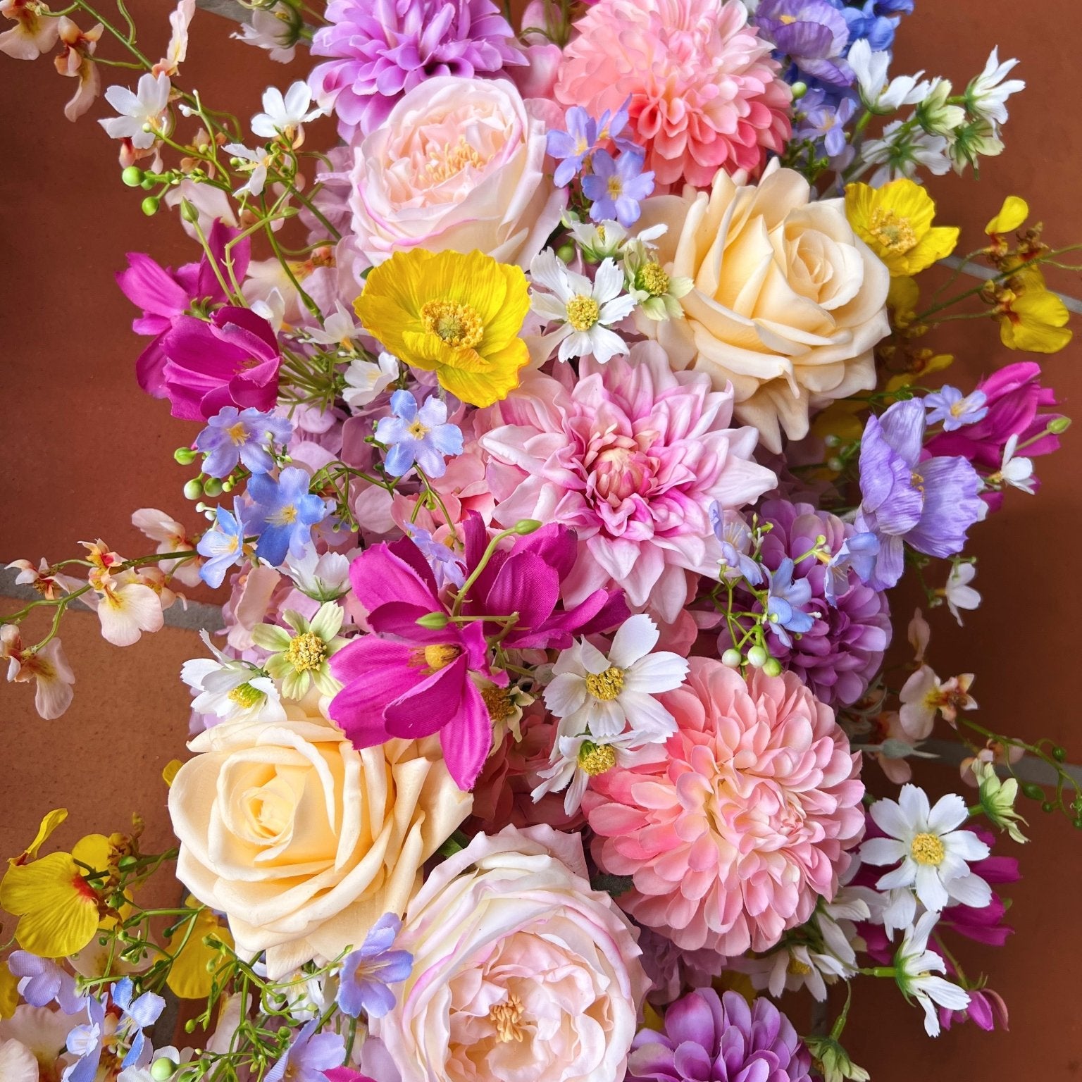 Sonder Wedding Arbour Displays - Spring Fling - Sonder + Stone Boutique Artificial Wedding Flowers