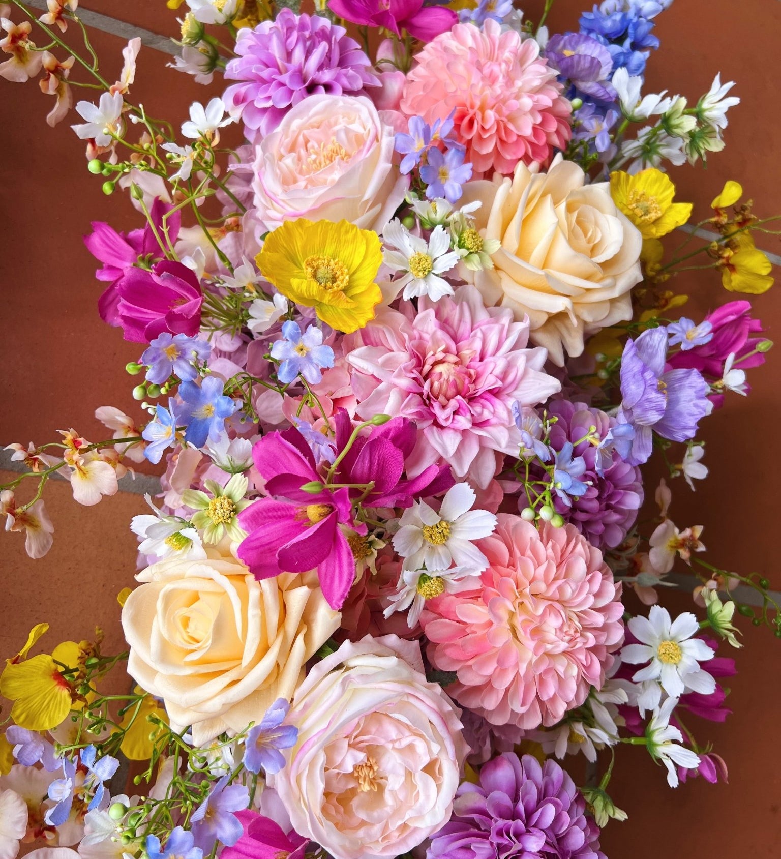 Sonder Wedding Arbour Displays - Spring Fling - Sonder + Stone Boutique Artificial Wedding Flowers