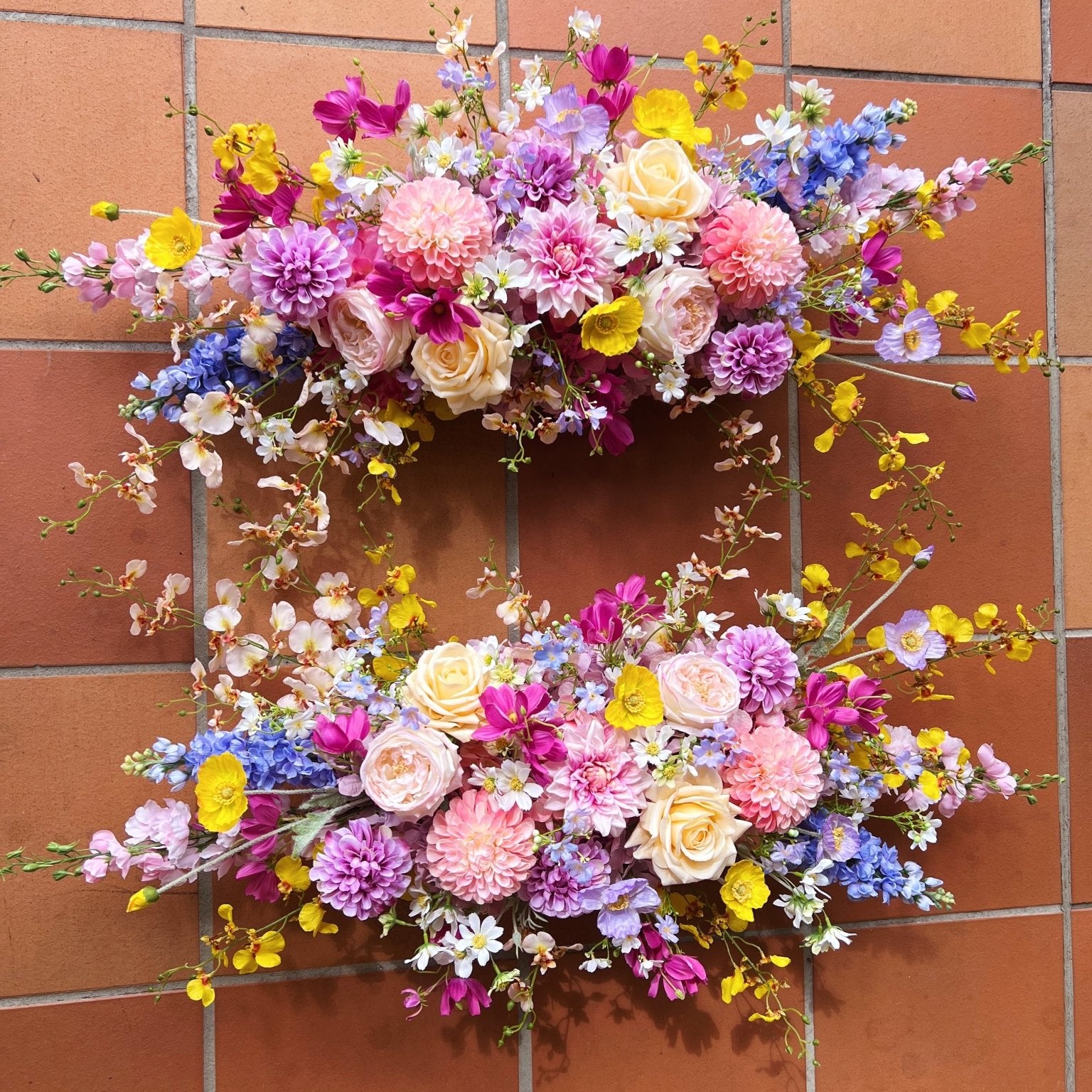 Sonder Wedding Arbour Displays - Spring Fling - Sonder + Stone Boutique Artificial Wedding Flowers