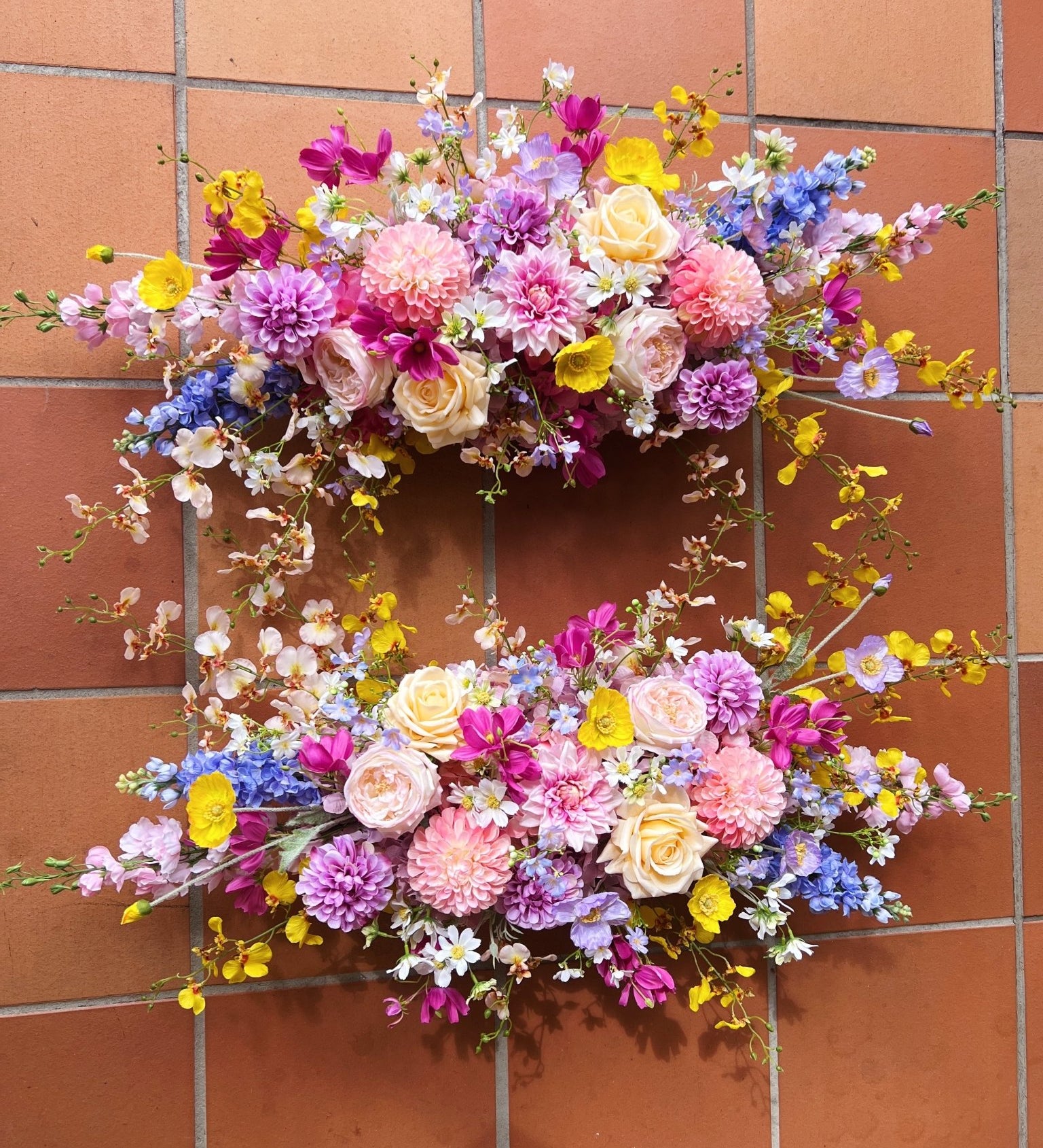 Sonder Wedding Arbour Displays - Spring Fling - Sonder + Stone Boutique Artificial Wedding Flowers