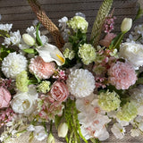 Sonder Wedding Arbour Displays - Strawberry Matcha (calla lilies) - Premium Artificial Wedding Flowers by Sonder & Stone Boutique