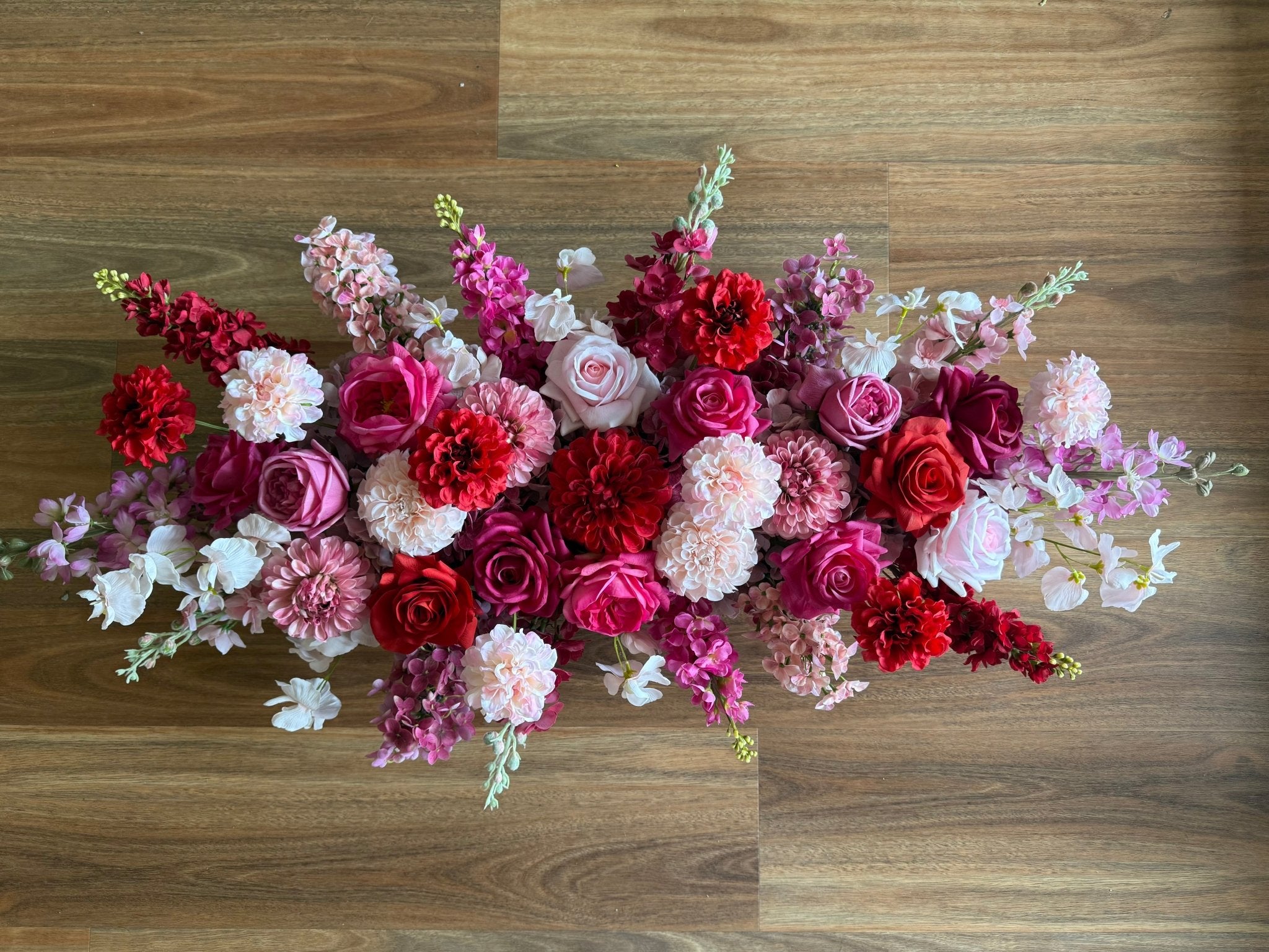 Sonder Wedding Arbour Displays - Very Cherry - Premium Artificial Wedding Flowers by Sonder & Stone Boutique